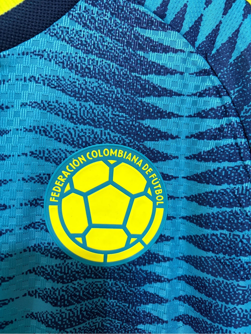 adidas Teal & Neon Yellow Men’s Soccer Jersey - Picture 6 of 10